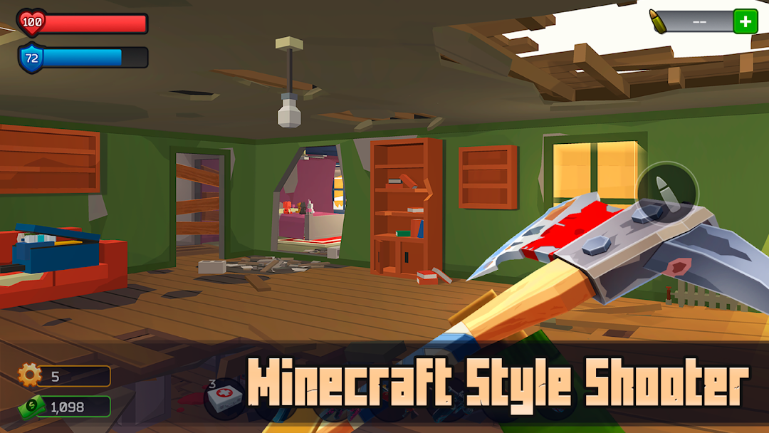 Pixel Combat: Zombies Strike скриншот