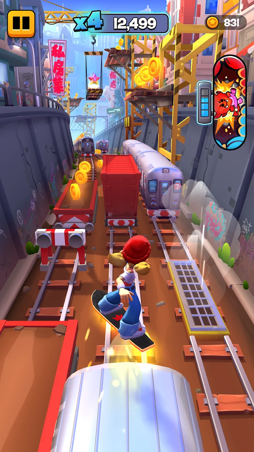 Subway Surfers City скриншот