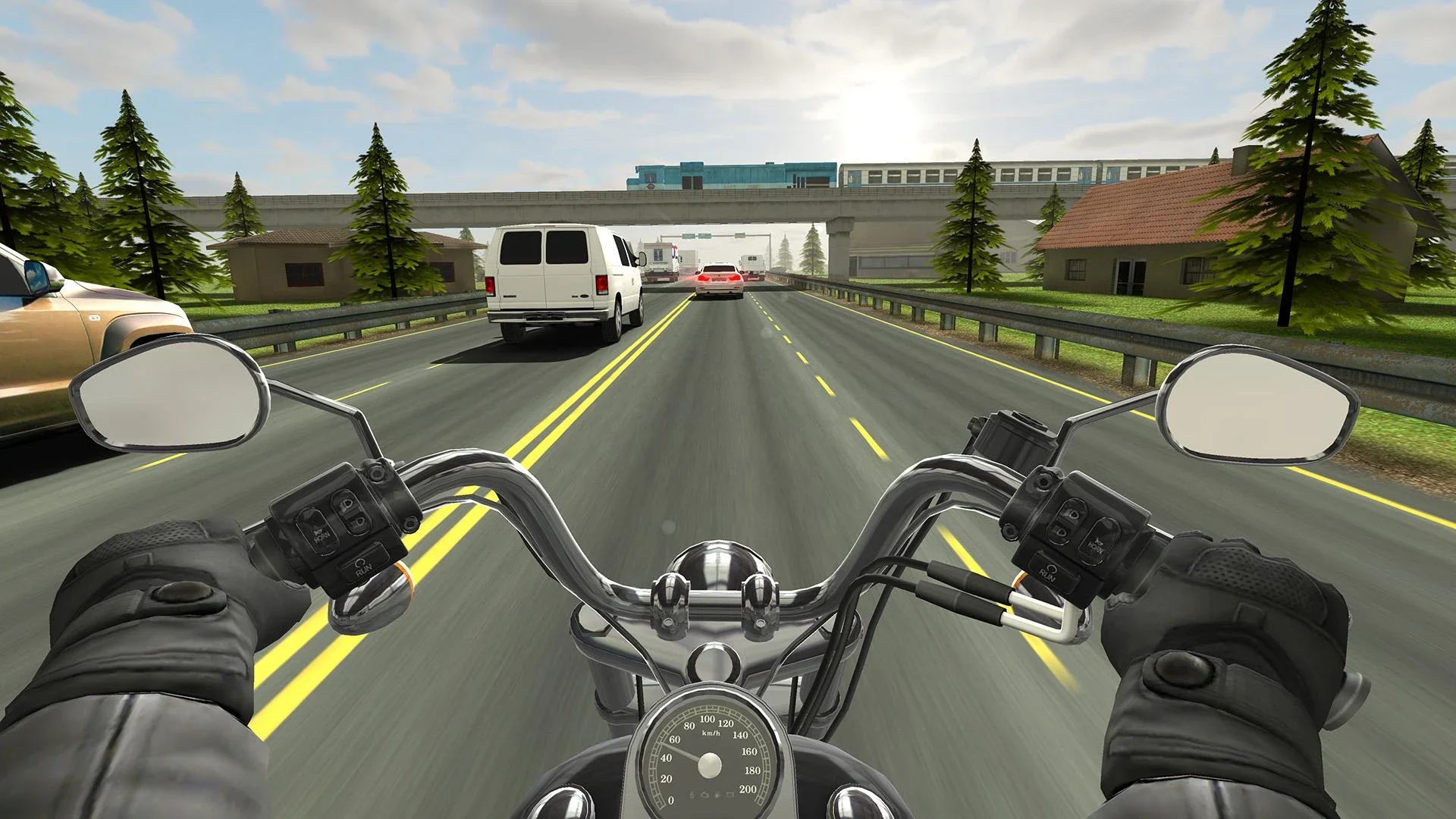 Traffic Rider скриншот